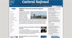 Desktop Screenshot of curierulnational.ro
