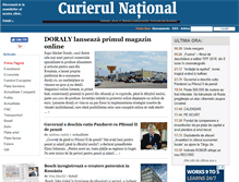 Tablet Screenshot of curierulnational.ro